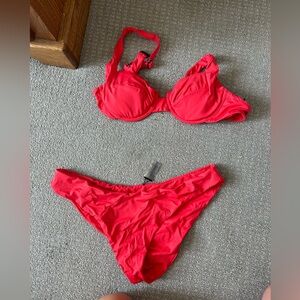 Almost new Vetchy red bikini